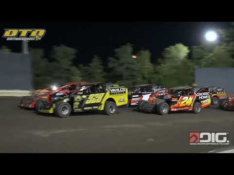 New Egypt Speedway | Modified Feature Highlights | 8/24/24 - dirt track racing video image