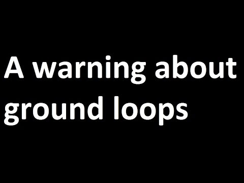 Ground loop - a warning to everyone using the ESC BEC - UC4fCt10IfhG6rWCNkPMsJuw