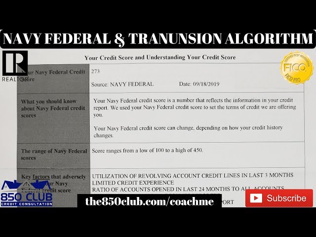 What Credit Bureau Does Navy Federal Use?