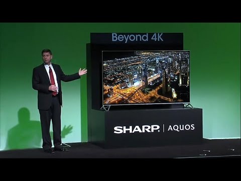 Sharp debuts 'Beyond 4K' Ultra HD TV - UCOmcA3f_RrH6b9NmcNa4tdg