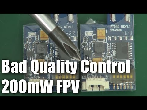 FT952 FPV transmitter 200mW 5.8GHz consistency issue - UCahqHsTaADV8MMmj2D5i1Vw