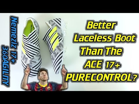 Laceless Adidas Nemeziz 17+ 360AGILITY (Dust Storm Pack) - One Take Review + On Feet - UCUU3lMXc6iDrQw4eZen8COQ