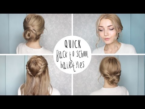 Easy Cute Back To School Hairstyles - UCBKFH7bU2ebvO68FtuGjyyw