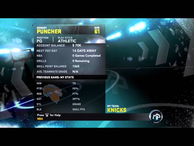 How to Get the Most Skill Points in NBA 2K12