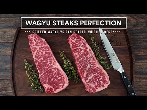 Wagyu GRILLED vs Wagyu PAN SEARED - Wagyu Steak DREAM! - UCfE5Cz44GlZVyoaYTHJbuZw