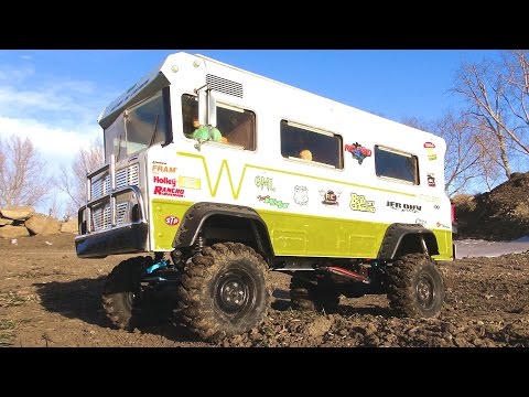 RC ADVENTURES - How Capable is my Vintage 1971 Trail Tonka Winnabeggo Motorhome with Rear Steering? - UCxcjVHL-2o3D6Q9esu05a1Q