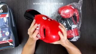 Боксерские перчатки Velo Ahsan Star с лицензией AIBA для соревнований (VAIBA, синие)