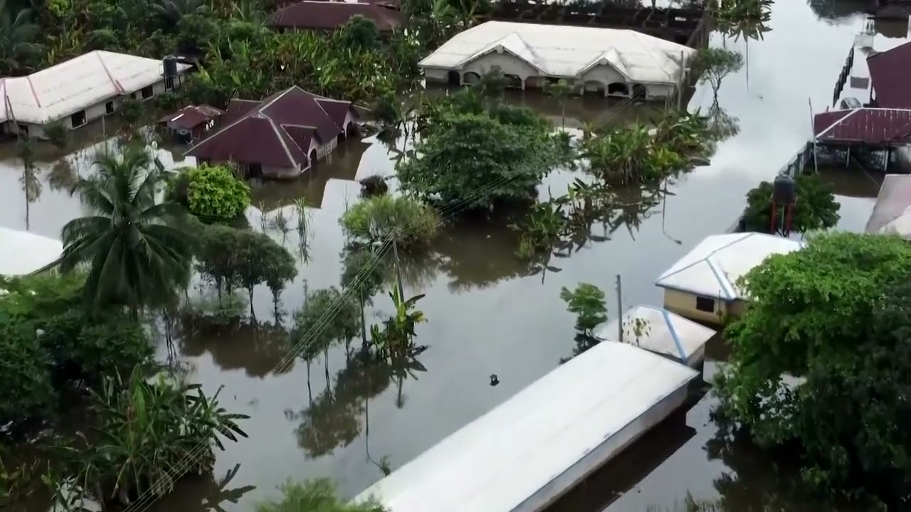Satellite images reveal extent of Nigeria floods