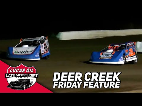 Friday Feature | 2023 Lucas Oil Late Model Gopher 50 Prelim at Deer Creek Speedway - dirt track racing video image
