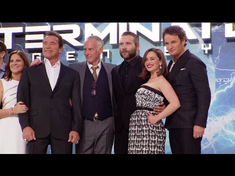 Terminator Genisys European Premiere Red Carpet: Arnold Schwarzenegger, Emilia Clarke, Jai Courtney - UCnIup-Jnwr6emLxO8McEhSw