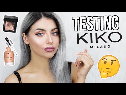 TESTING KIKO MAKEUP / FULL FACE FIRST IMPRESSIONS #TESTINGWEEK - UCeOYFSJpQT27y3V6faZNC2g