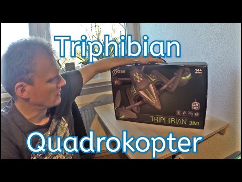 Triphibian // Quadrokopter // Unboxing // WLTech // 2,4 Ghz - UCNWVhopT5VjgRdDspxW2IYQ