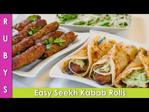 Seekh Kabab Iftar Party Rolls Ramadan Special Recipe in Urdu Hindi - RKK - UCMhx-uS3O-G_6_lTrYmDKLw