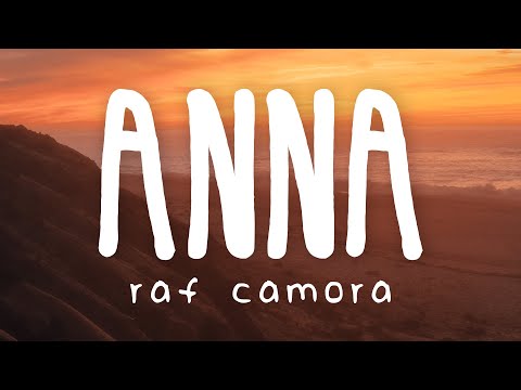 RAF Camora - ANNA (Lyric Video)
