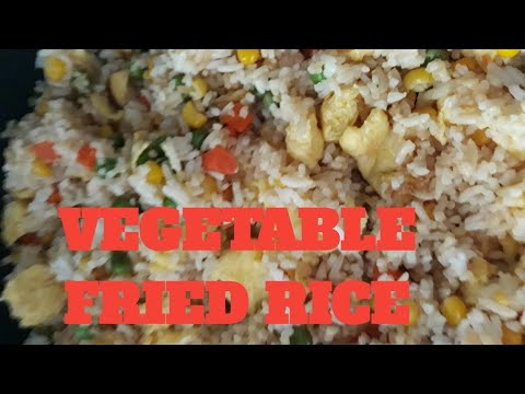 #healthy #friedrice #yummy 
HOW TO COOK VEGETABLE FRIED RICE USING OLIVE OIL NO ADDED SALT.