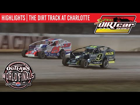 Super DIRTcar Series Big Block Modifieds | The Dirt Track at Charlotte | Nov. 4, 2023 | HIGHLIGHTS - dirt track racing video image