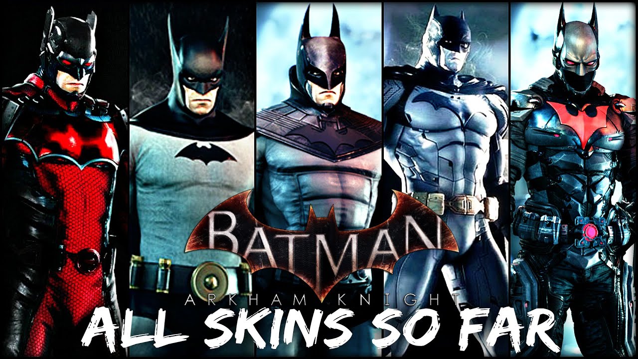 All batman skins arkham knight mod