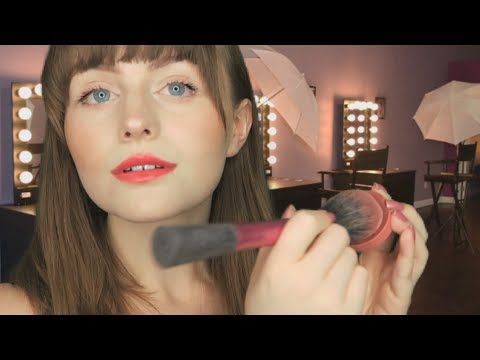 [ASMR] Makeup Artist Roleplay - personal attention, face brushing - UCTjmsLT64HoxLiTzaAcytiw