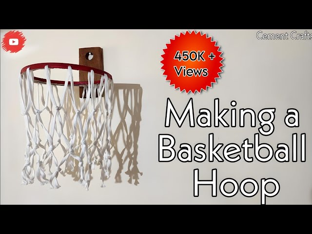 How to Make a Basketball Hoop Chandelier