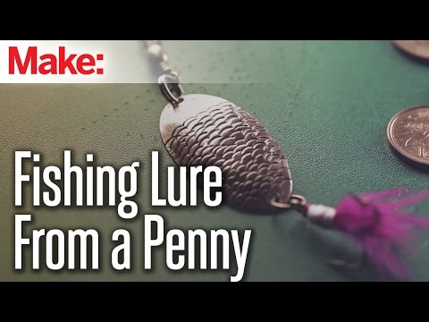 Make a Fishing Lure from a Flattened Penny - UChtY6O8Ahw2cz05PS2GhUbg