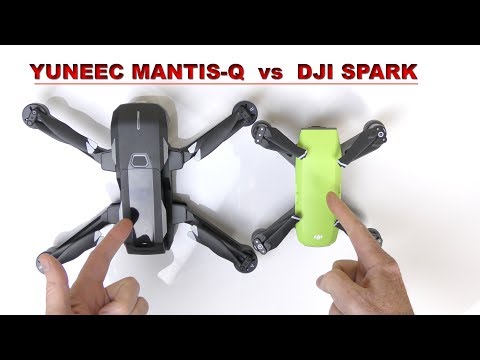Yuneec MANTIS Q vs DJI SPARK - Which Drone is for you? - UCm0rmRuPifODAiW8zSLXs2A