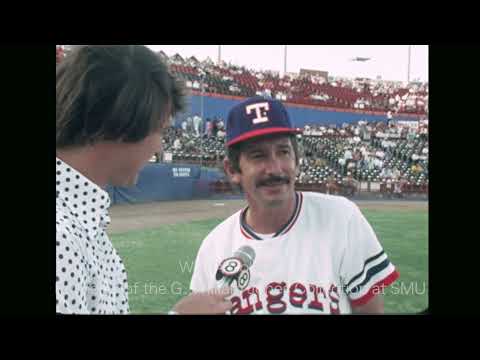 Texas Rangers Manager Billy Martin Discusses Coaching Gaylord Perry video clip