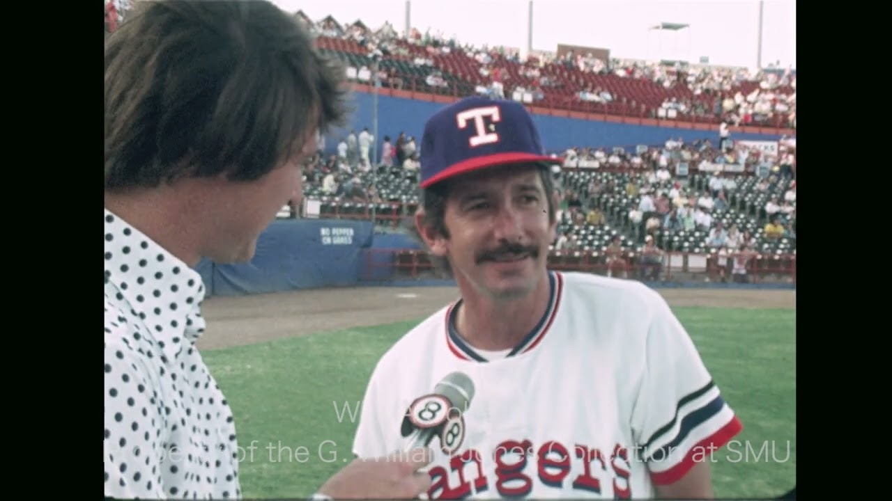 Texas Rangers Manager Billy Martin Discusses Coaching Gaylord Perry video clip