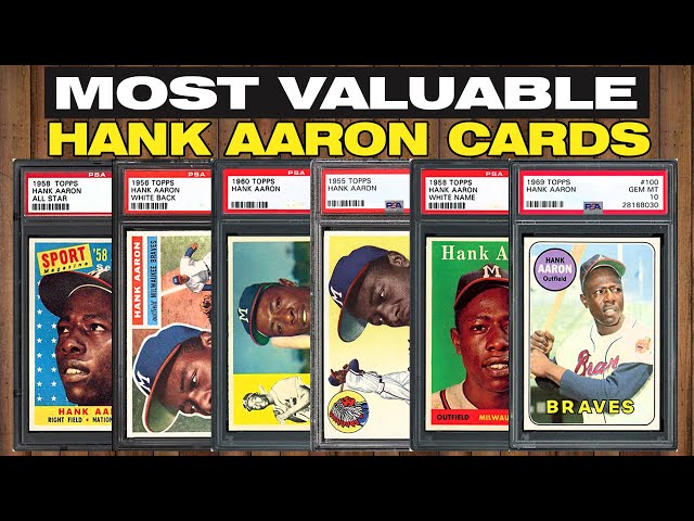 How Much Is Hank Aaron’s Baseball Card Worth?