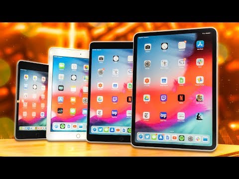The Ultimate 2019 iPad Comparison - UCXGgrKt94gR6lmN4aN3mYTg