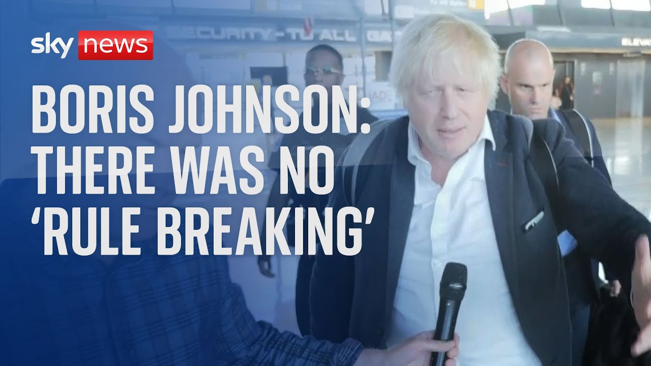 Boris Johnson: New lockdown allegations are ‘absolute nonsense’