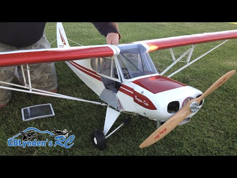 Hangar 9 Super Cub 1/4 Scale PA-18 RC Plane - Super Cub ARF with a VVRC 40 Twin Engine - UCJ5YzMVKEcFBUk1llIAqK3A