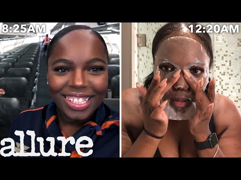 A Flight Attendant's Entire Routine, From Waking Up to Layovers | Work It | Allure - UCb0tMboxhHE8Jx6-nhJmRPw