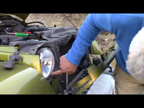 So wechseln Sie die Frontlampen des Jeep Wrangler - Jeep Wrangler (MK 3 ...