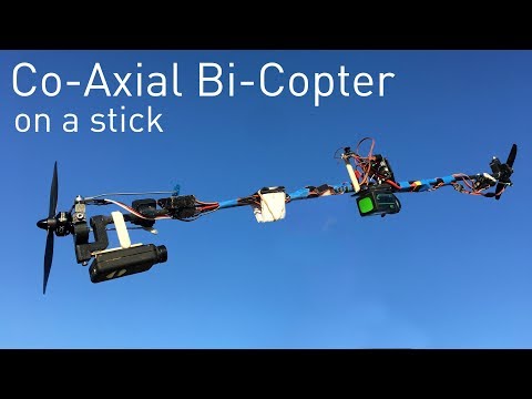 Coaxial BiCopter Flying Stick - Brushless Rocket Project - RCTESTFLIGHT - UCq2rNse2XX4Rjzmldv9GqrQ