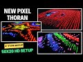 20FT X 40FT HD Pixel led light Building Decoration  5040 HD Pixel led thoran setup