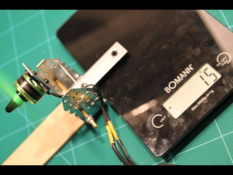 How to build a low-cost 5$ brushless motor thrust stand - UCqY0jY6oEM3hqf2TGScd16w