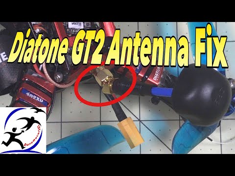 Fixing the Diatone GT2 Antenna Problem.  No more broken antenna for me. - UCzuKp01-3GrlkohHo664aoA