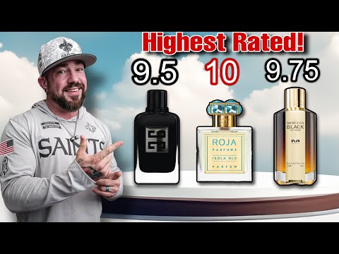 The 10 HIGHEST RATED Men's Fragrances In My Collection!