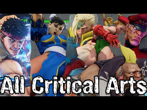 Street Fighter 5 All Critical Arts So Far Ultra Style (Characters Supers) 【FULL HD】 Street Fighter V - UCsJjXWCFZcDn-IAghR--S_A