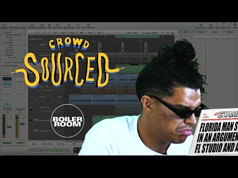 Jarreau Vandal makes beats from sounds you sent in | Boiler Room 'Crowdsourced' - UCGBpxWJr9FNOcFYA5GkKrMg