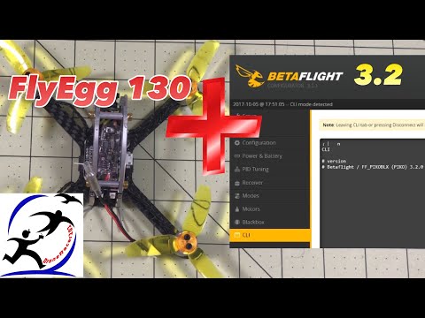 KingKong FlyEgg 130 upgrade to Betaflight 3.2 and Flight Test Number 2 - UCzuKp01-3GrlkohHo664aoA