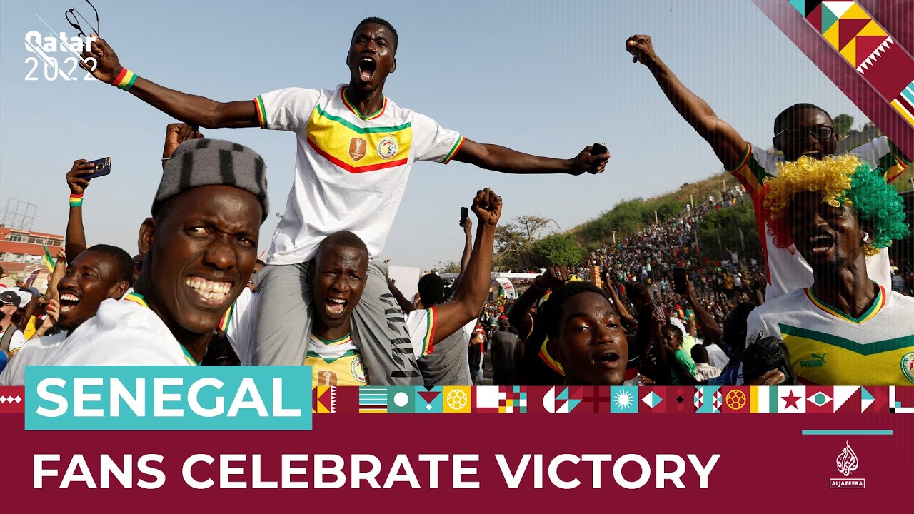 Celebrations in Senegal’s capital over World Cup progress | AJ #shorts