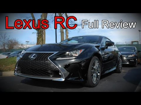 2016 Lexus RC: Full Review | RC 200t, 300, 350 & F-Sport - UCeVTw5cnNOjtUN24PMKN8DA