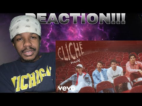 WTF!!!| mgk - cliche remix (feat. Jonas Brothers) REACTION!!!