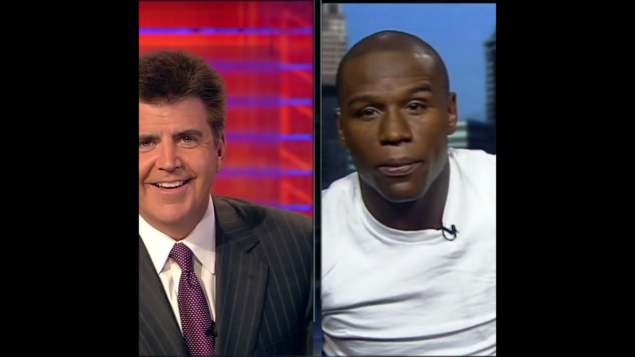 When Floyd Mayweather Jr. went toe-to-toe with Brian Kenny 😂 | #shorts