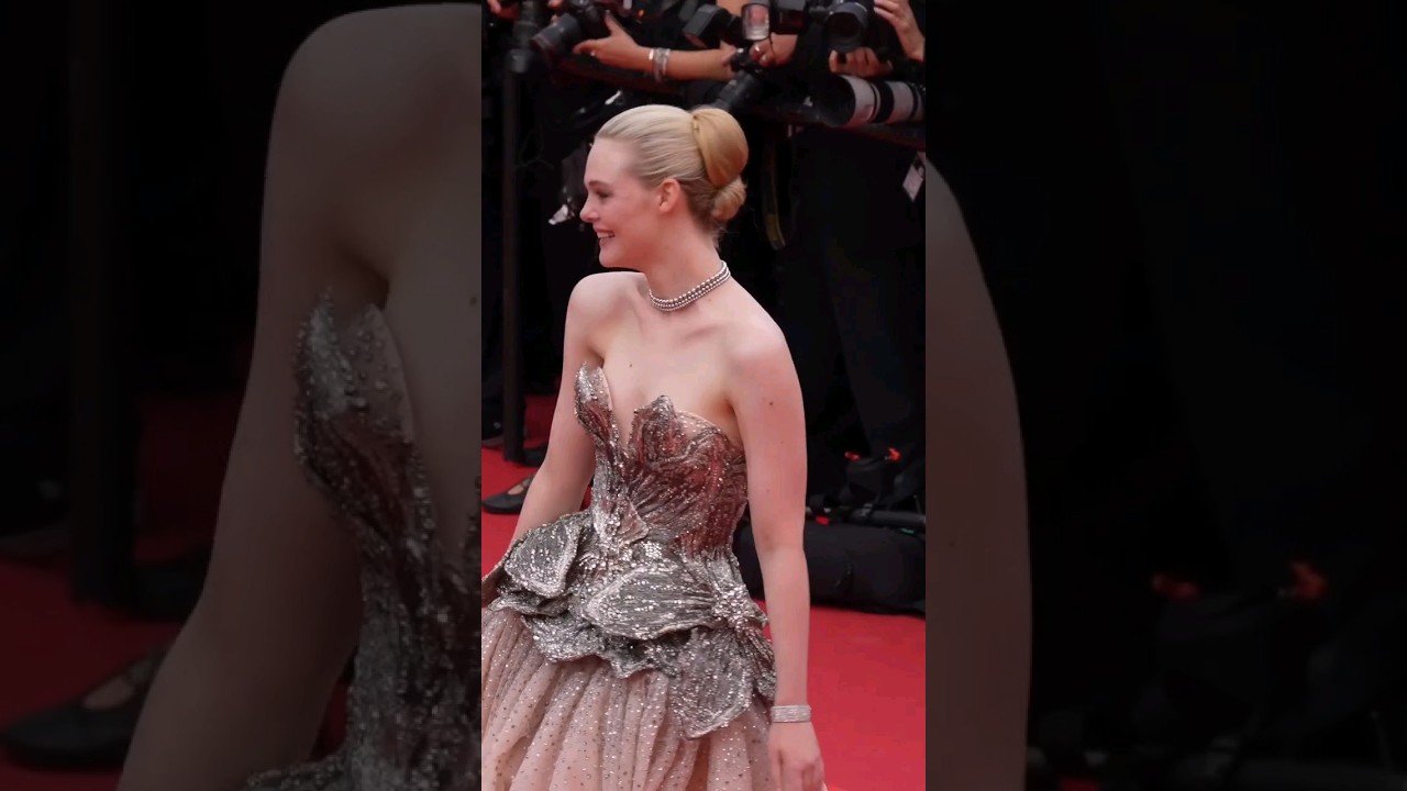 Elle Fanning is a dream at the #CannesFilmFestival. ☁️ #shorts | E! News