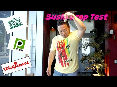 Sushi Drop Test  - You Hear What You Eat - UCbULqc7U1mCHiVSCIkwEpxw