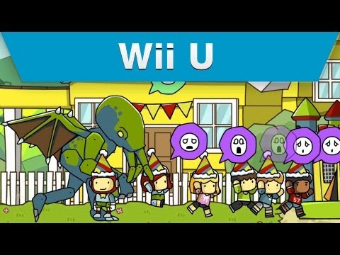 Wii U - Scribblenauts Unlimited Objects Editor Trailer - UCGIY_O-8vW4rfX98KlMkvRg