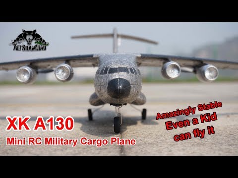 XK A130 Mini RC Y20 RC C17 RC Military Cargo Plane - UCsFctXdFnbeoKpLefdEloEQ