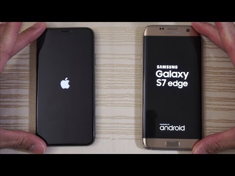 iPhone X vs S7 Edge - Speed Test! (4K) - UCgRLAmjU1y-Z2gzOEijkLMA